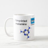 melamine template mug ball and stick model (Left)
