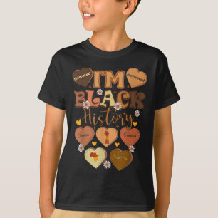Melanated Motivated Educated Black History Month  T-Shirt