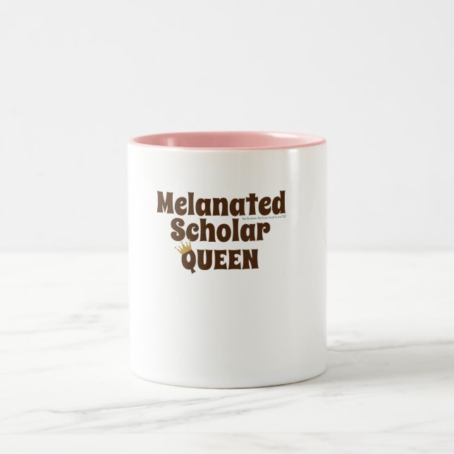Melanated Scholar Queen Mug (Center)