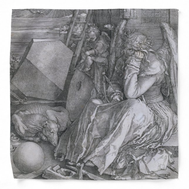 Melancholia, Albrecht Durer Bandana (Front)