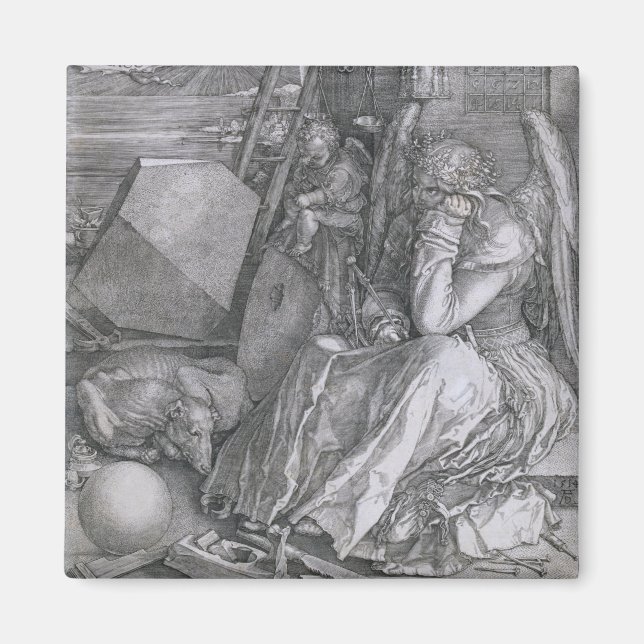 Melancholia, Albrecht Durer Magnet (Front)