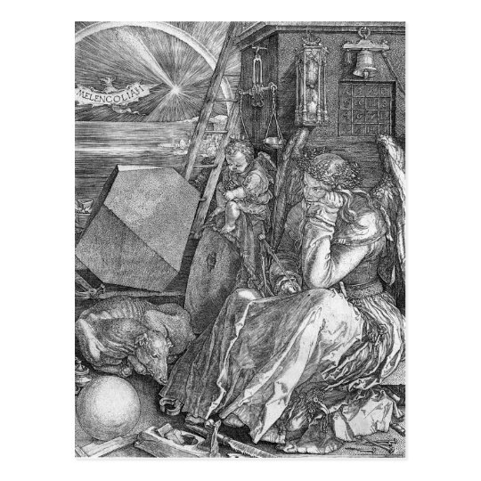 Melancholia by Albrecht Durer Postcard