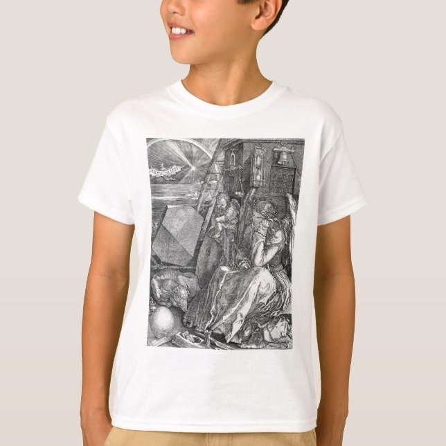 Melancholia by Albrecht Durer T-Shirt (Front)