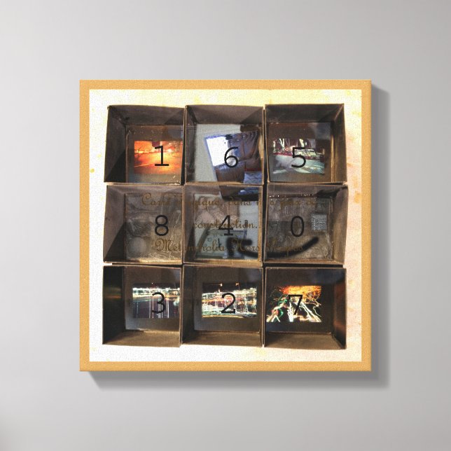 Melancholia Hors Propos by Pascale Baud Canvas Print (Front)