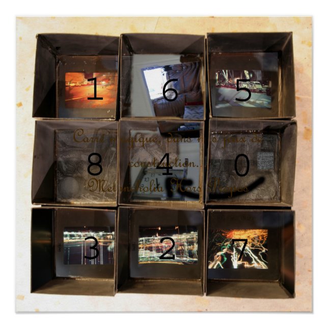 Melancholia Hors Propos by Pascale Baud Poster (Front)