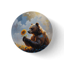 Melancholic Bear Oil Painting | Dreamlike Art