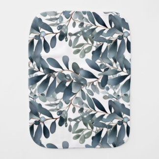Melancholic Garden Baby Burp Cloth