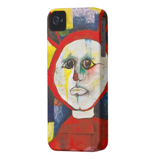 Melancholy Bunny Friend Case-Mate iPhone Case (Back Left)