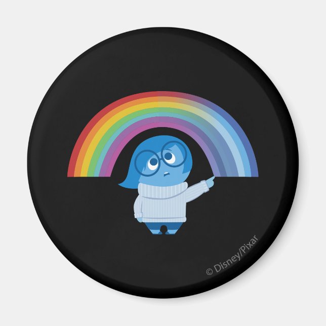 Melancholy Spirals Magnet (Front)