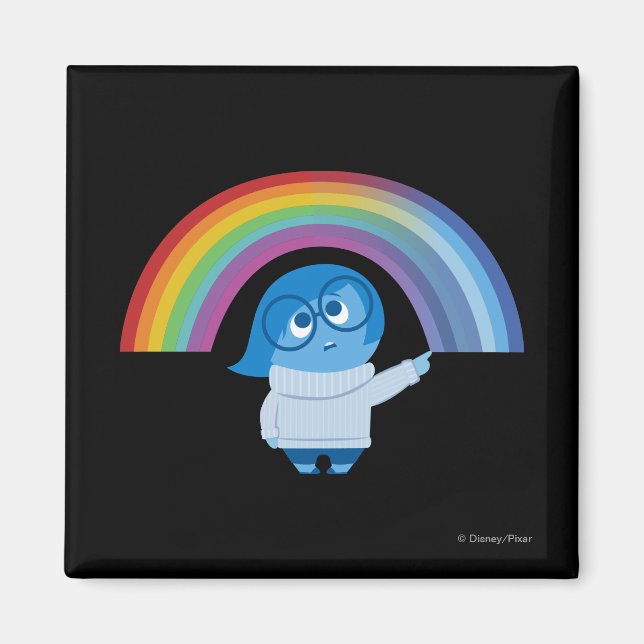 Melancholy Spirals Magnet (Front)