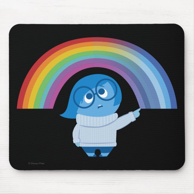 Melancholy Spirals Mouse Pad (Front)