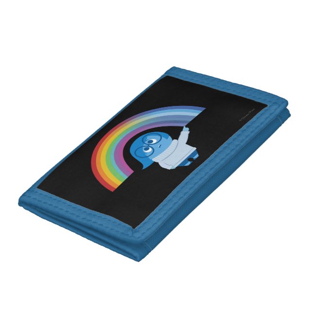 Melancholy Spirals Tri-fold Wallet (Bottom)