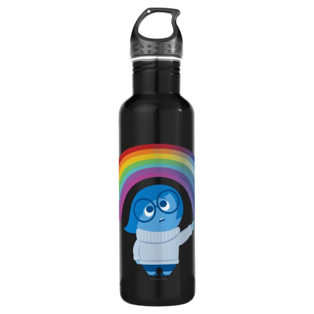Melancholy Spirals Water Bottle (Front)
