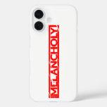 Melancholy Stamp iPhone 16 Case