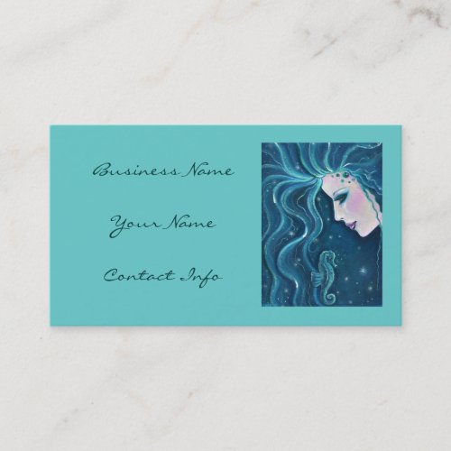 Melandrea mermaid Business cards By Renee