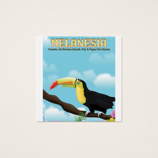 Melanesia Toucan travel poster (Front)