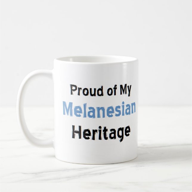 melanesian heritage coffee mug (Left)