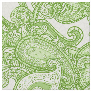 Melange paisley grande fabric