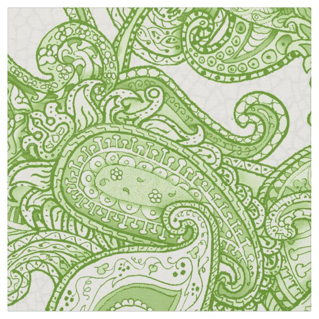Melange paisley grande fabric (Close Up)