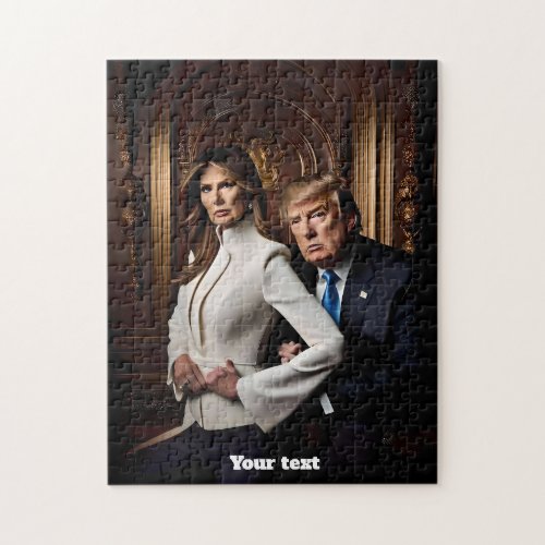 Melania and Donald Trump Jigsaw Puzzle