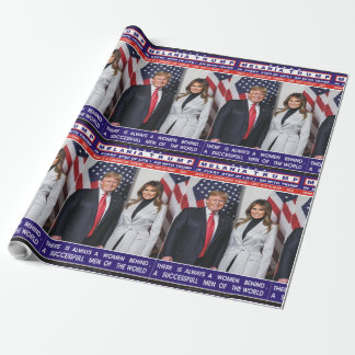 MELANIA GIFT WRAPPING ROLL PAPER