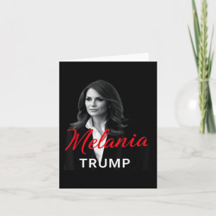 Melania Trump 2025 First Lady Inauguration Photo  Card