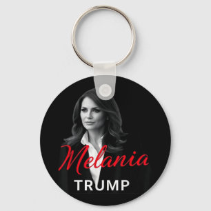 Melania Trump 2025 First Lady Inauguration Photo  Keychain