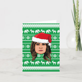 MELANIA TRUMP Christmas Card