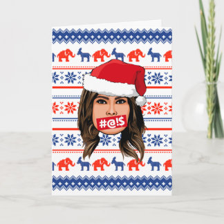 MELANIA TRUMP Christmas Card