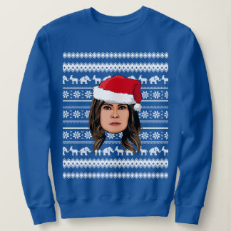 MELANIA TRUMP Christmas Sweatshirt