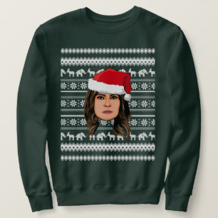 MELANIA TRUMP Christmas Sweatshirt