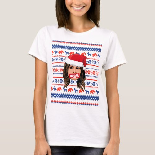 MELANIA TRUMP Christmas T_Shirt