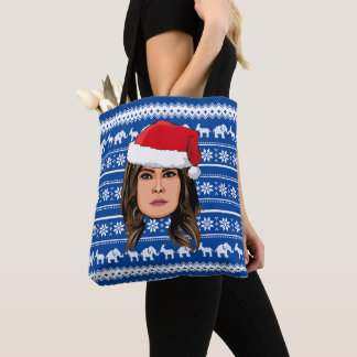 MELANIA TRUMP Christmas Tote Bag