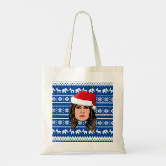 MELANIA TRUMP Christmas Tote Bag