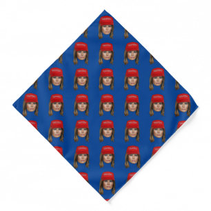Melania Trump MAGA Christmas Bandana
