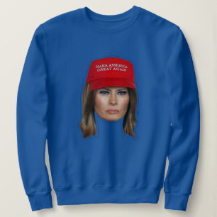 Melania Trump MAGA Christmas Sweatshirt
