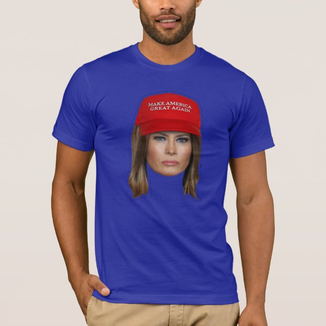 Melania Trump MAGA Christmas T-Shirt (Front)