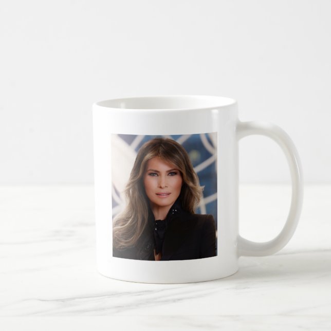 Melania Trump Official White House Photo Coffee Mug (Right)