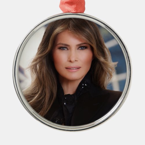 Melania Trump Official White House Photo Metal Ornament