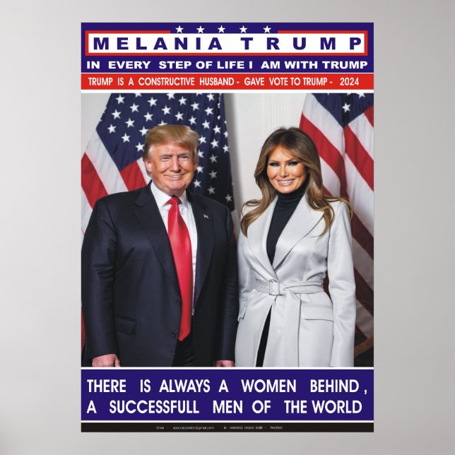 melania trump poster (Front)