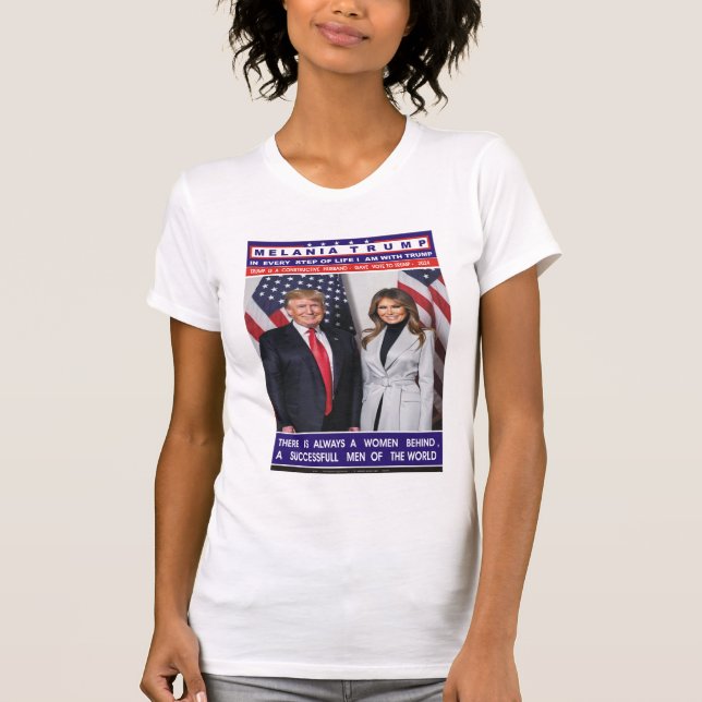 melania trump tshirt t-shirt T-shirt tshirts (Front)