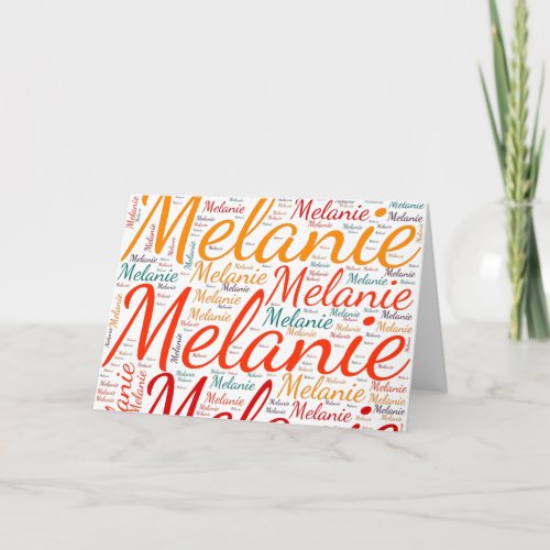 Melanie Card