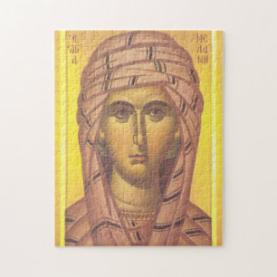 Melanie the Younger Orthodox Christian Icon Jigsaw Puzzle