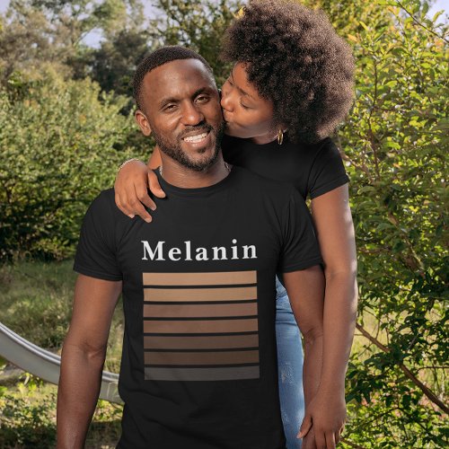 Melanin African American Black History Month T_Shirt