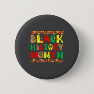Melanin African Roots Black History Month Culture  Button