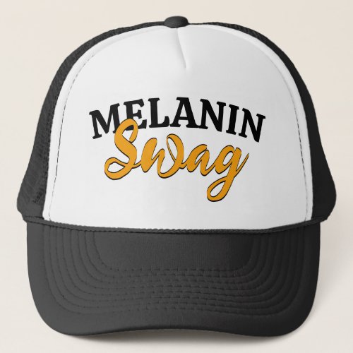 MELANIN Awesome SWAG Trucker Hat
