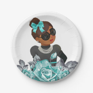 Melanin Collection | Glam Doll Paper Plates