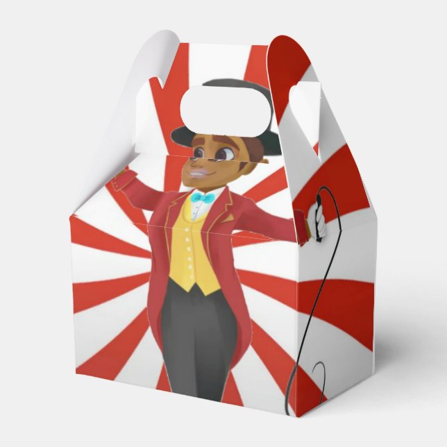 Melanin Collection | Ringmaster Favor Boxes (Front Side)