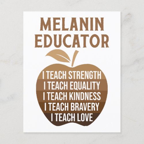 Melanin Educator Teacher BHM