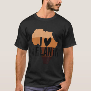 Melanin Every Shade Slays Love Your Skin Black His T-Shirt